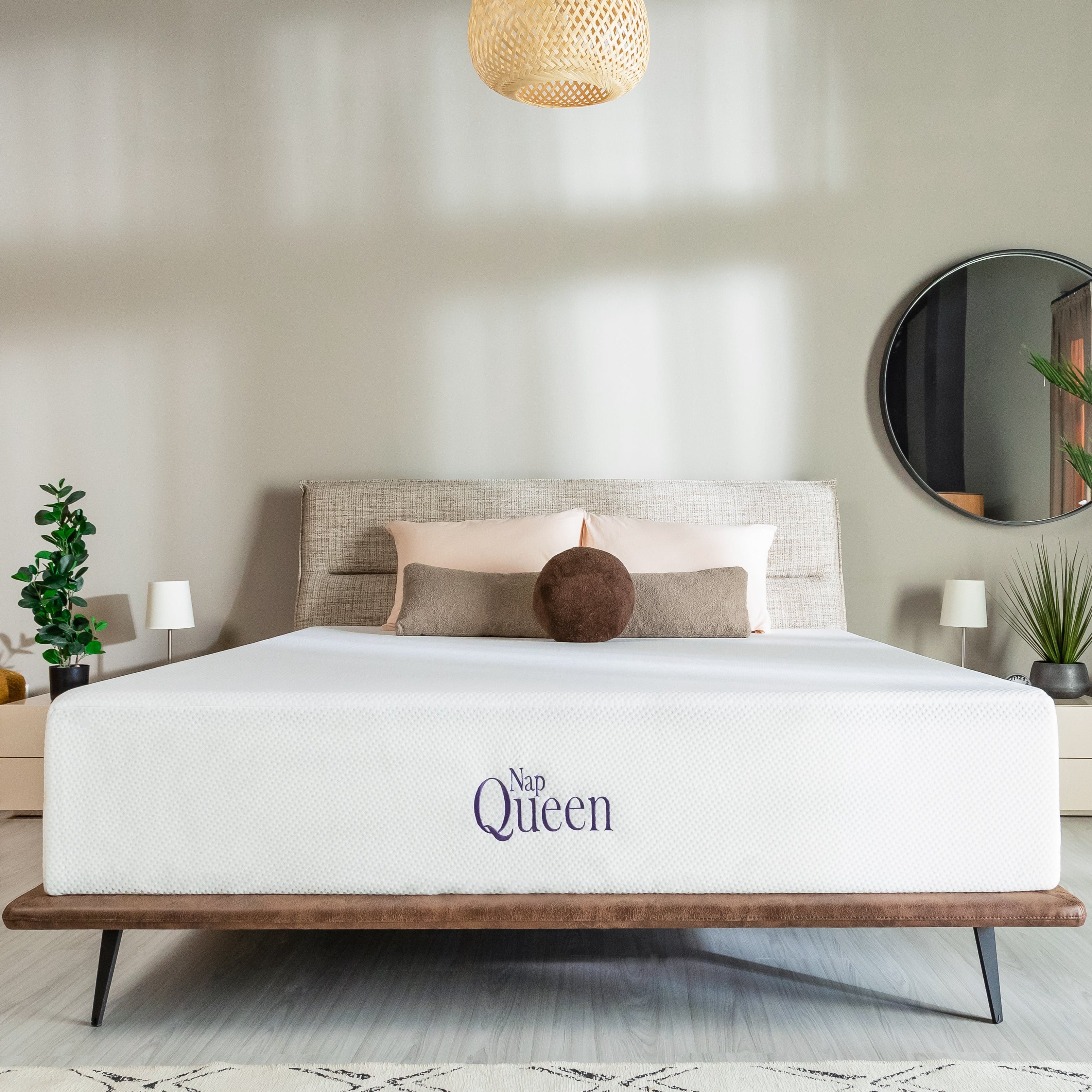 Bamboo Charcoal Infused Memory Foam Mattress | NapQueen display picture 1