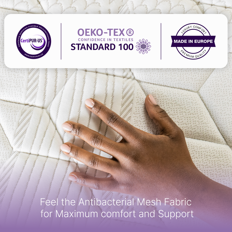 Victoria Cooling Gel And Pocket Coil Hybrid Mattress NapQueen