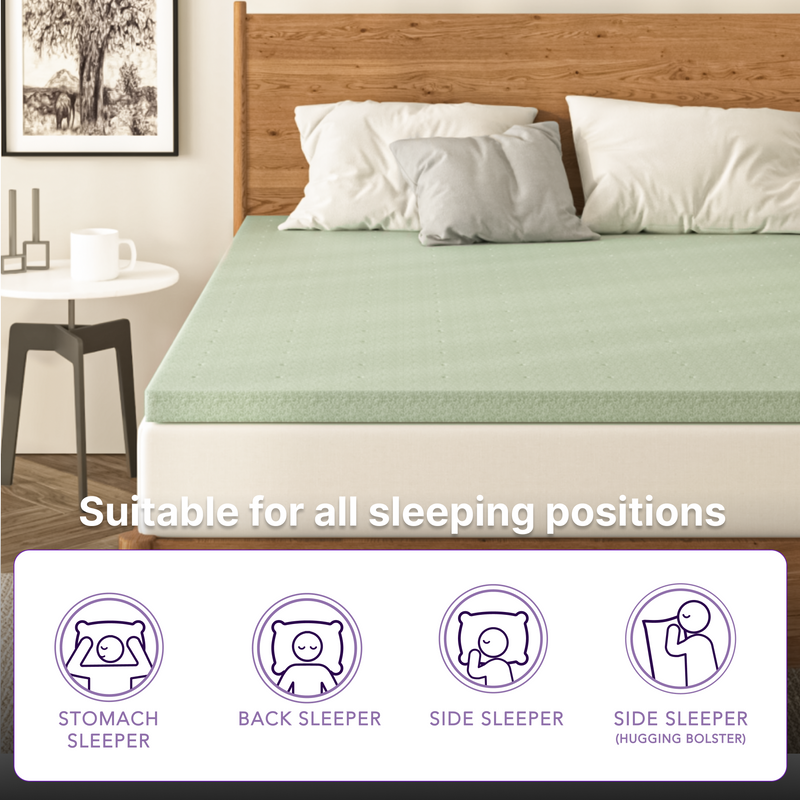 Pillow talk memory foam mattress topper deals