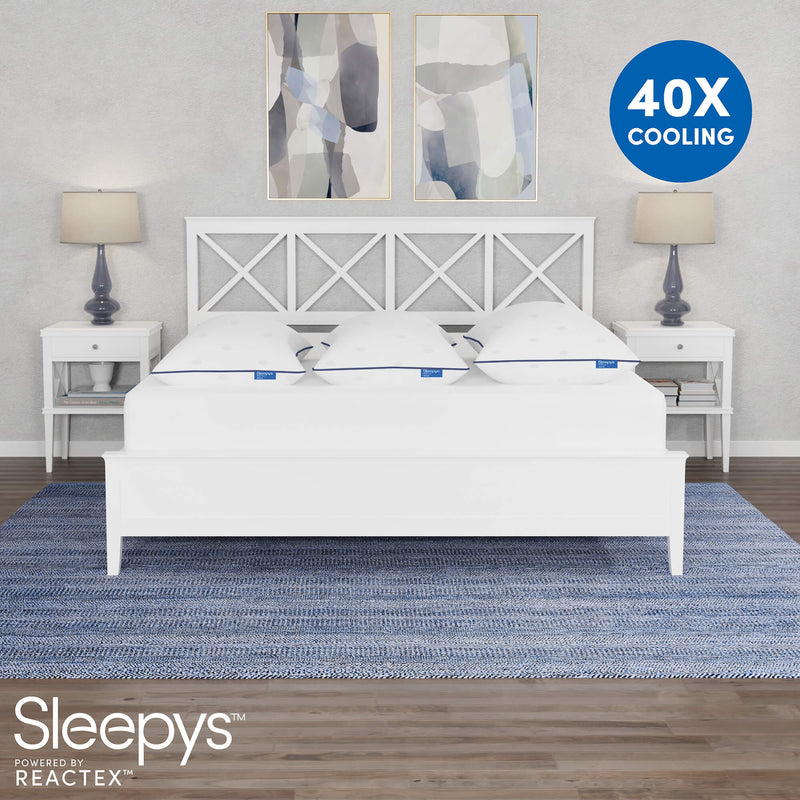 Sleepys Powered by REACTEX Low High Profile Pillow – NapQueen