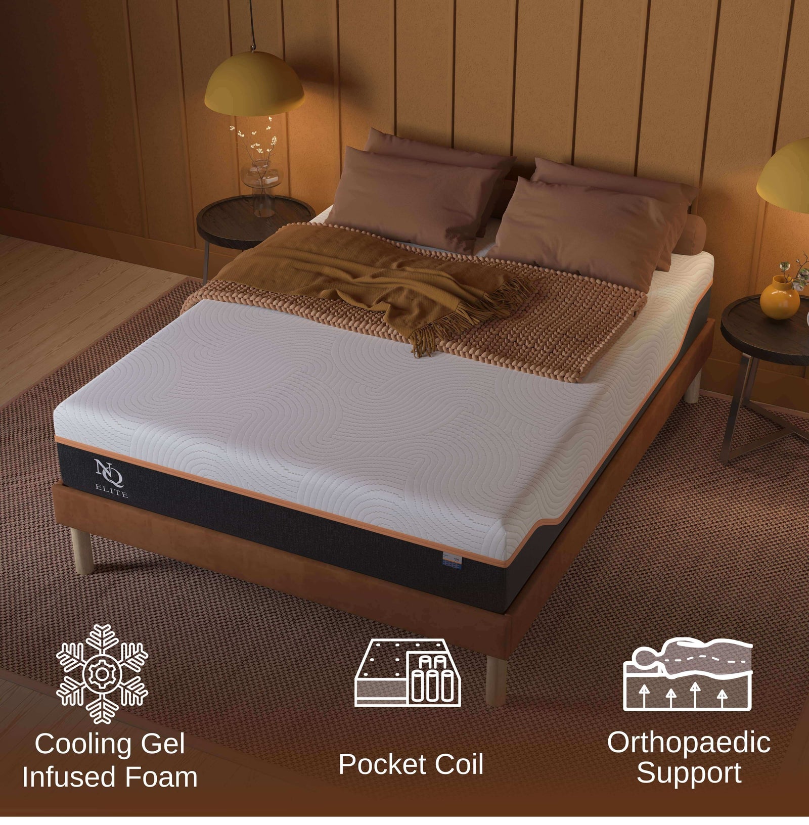 Elite Series Muse Hybrid Mattress – NapQueen