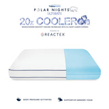 Cooling Memory Foam Gusseted Pillow