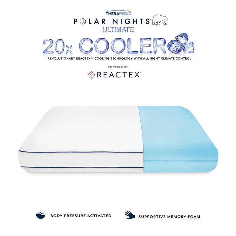 Cooling Memory Foam Gusseted Pillow