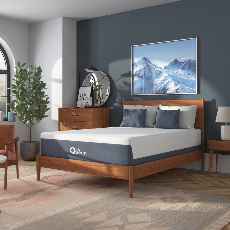 NapQueen Alaska Cooling ,10, and 12-Inch profiles and all Twin, Twin-XL, Full, Queen, King mattress sizes.
